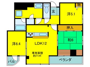 キャナルコート神田の物件間取画像